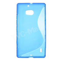 Силиконов гръб ТПУ S-Case за Nokia Lumia 930 / Nokia Lumia 929 син